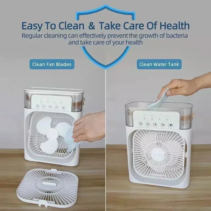 FreezeBreeze Portable Cooling Fan